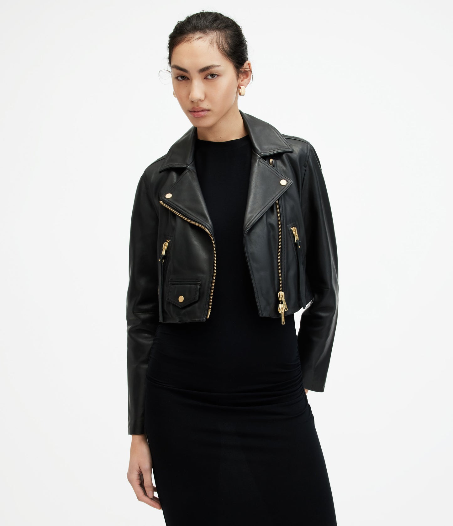 Elora Biker Leather Jacket