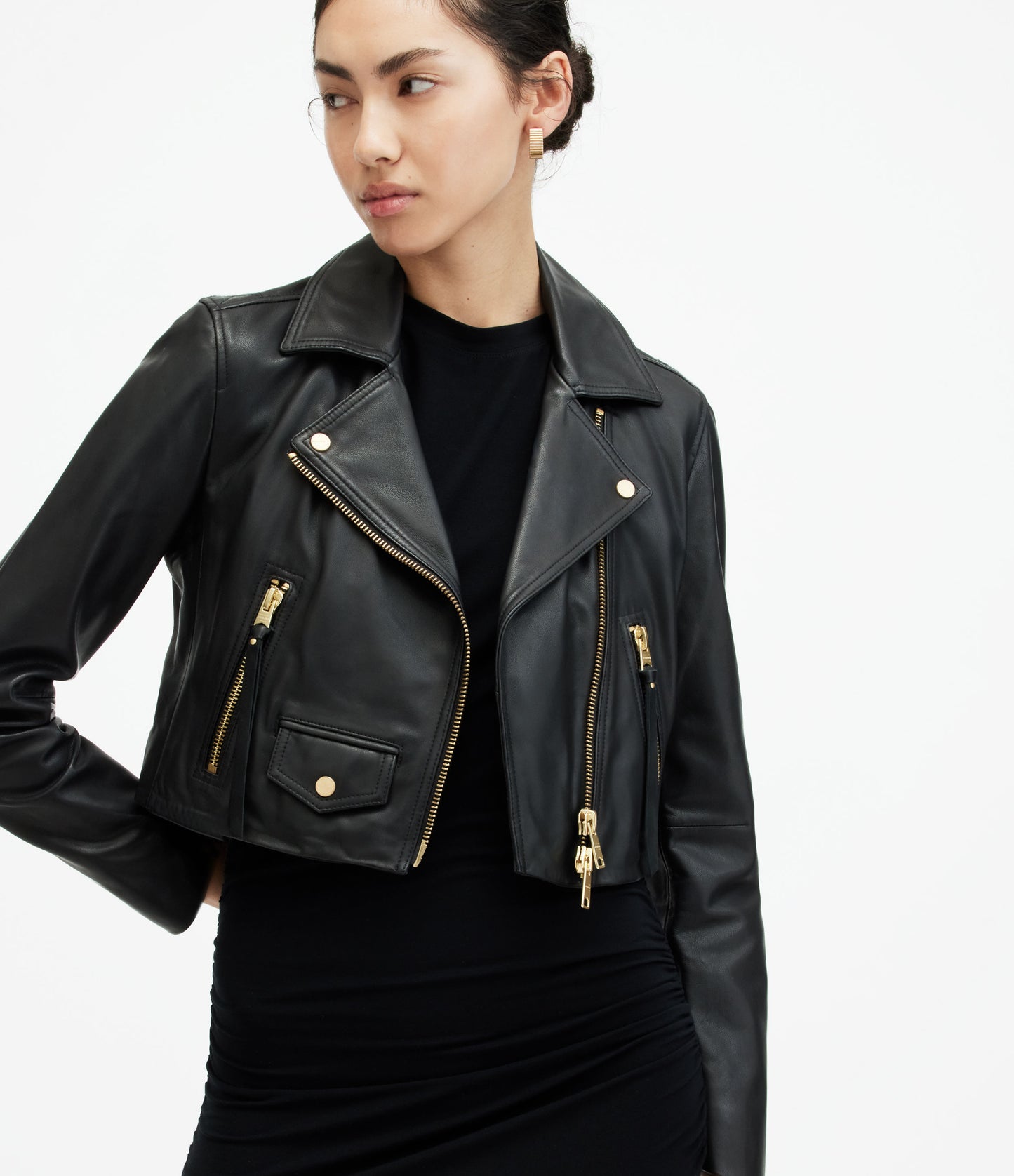 Elora Biker Leather Jacket