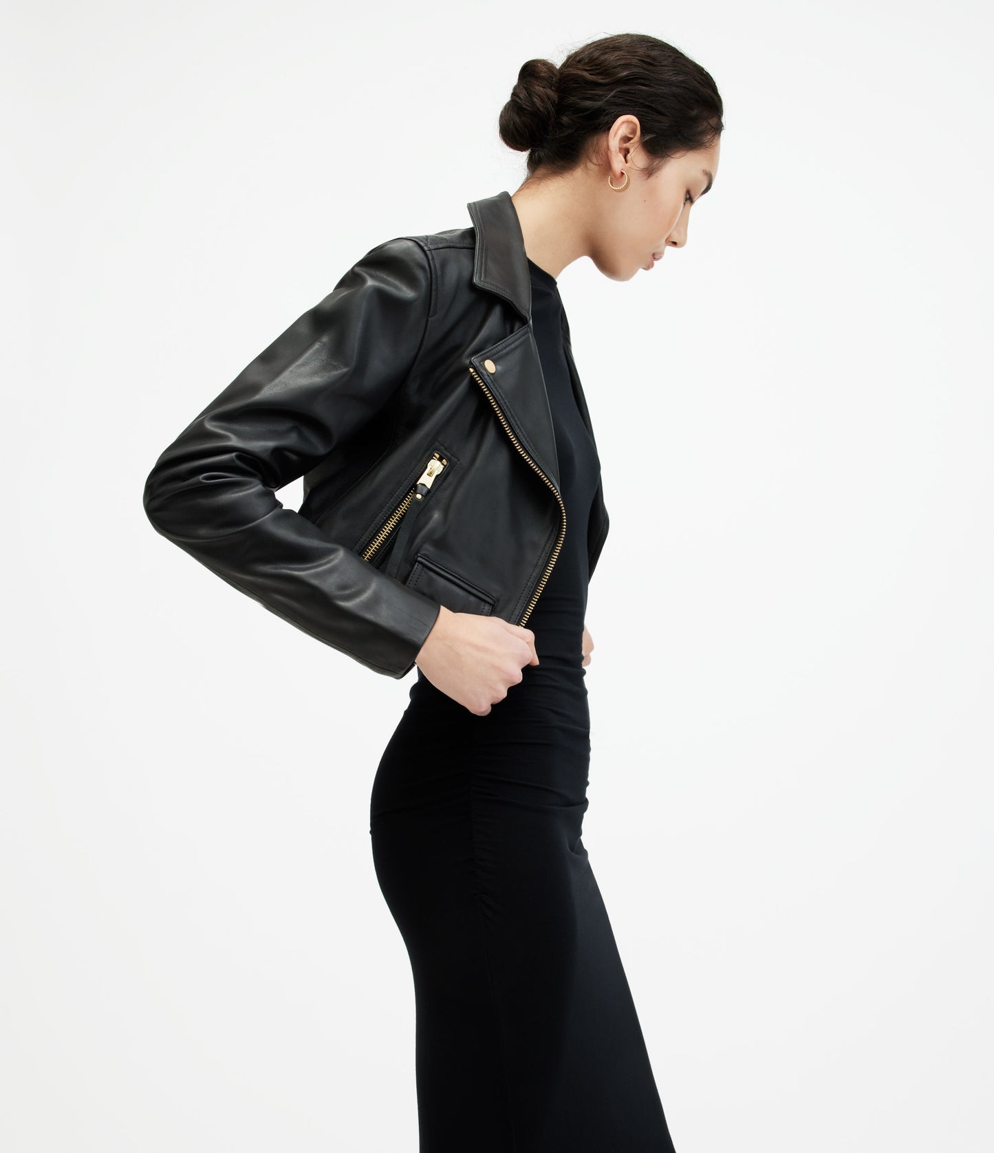 Elora Biker Leather Jacket