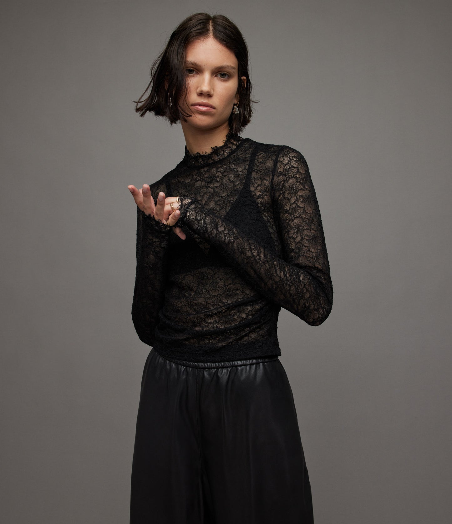 Francesco Lace Top