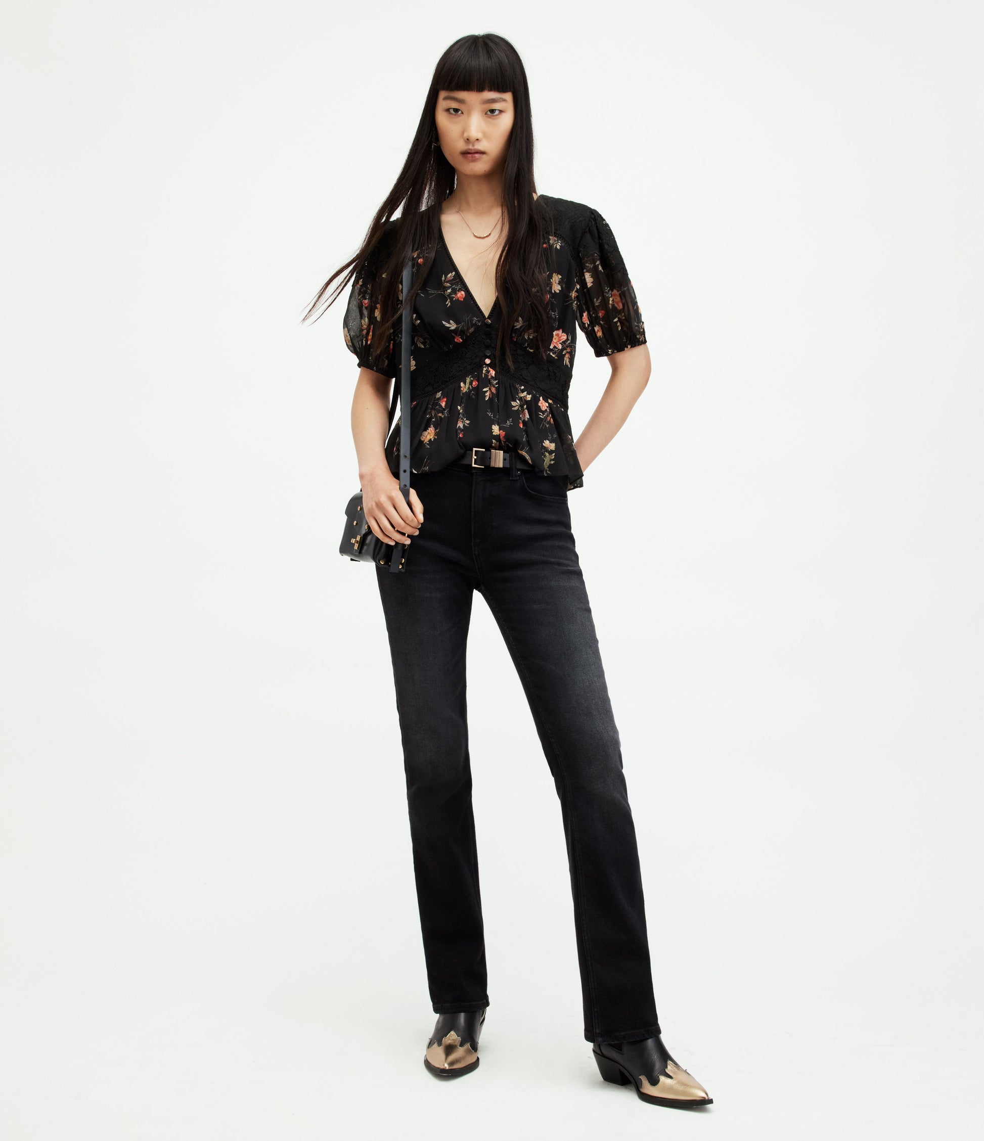 Dinah Tanana Top - AllSaints Hong Kong