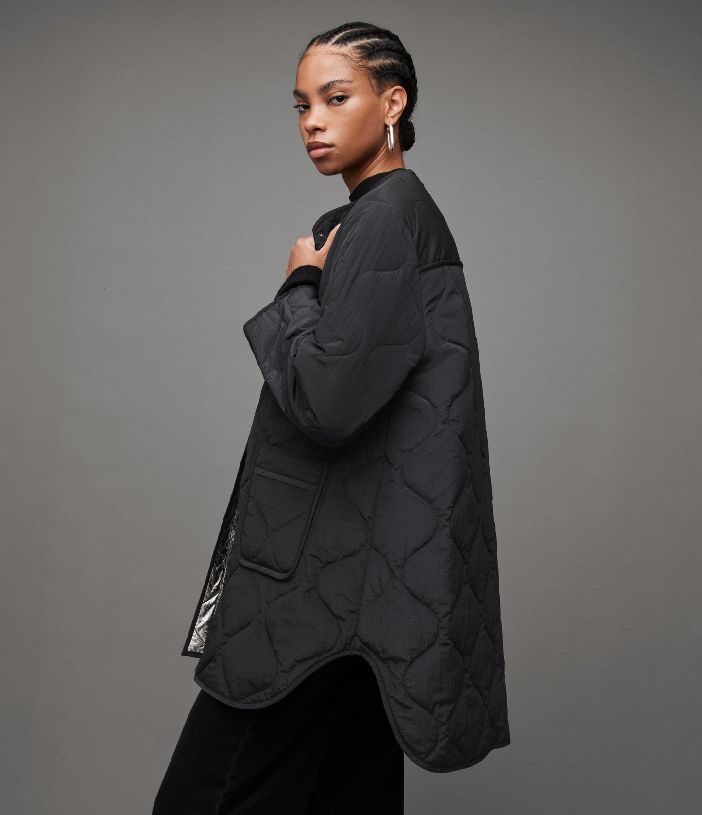 Phyllis Reversible Liner - AllSaints Hong Kong
