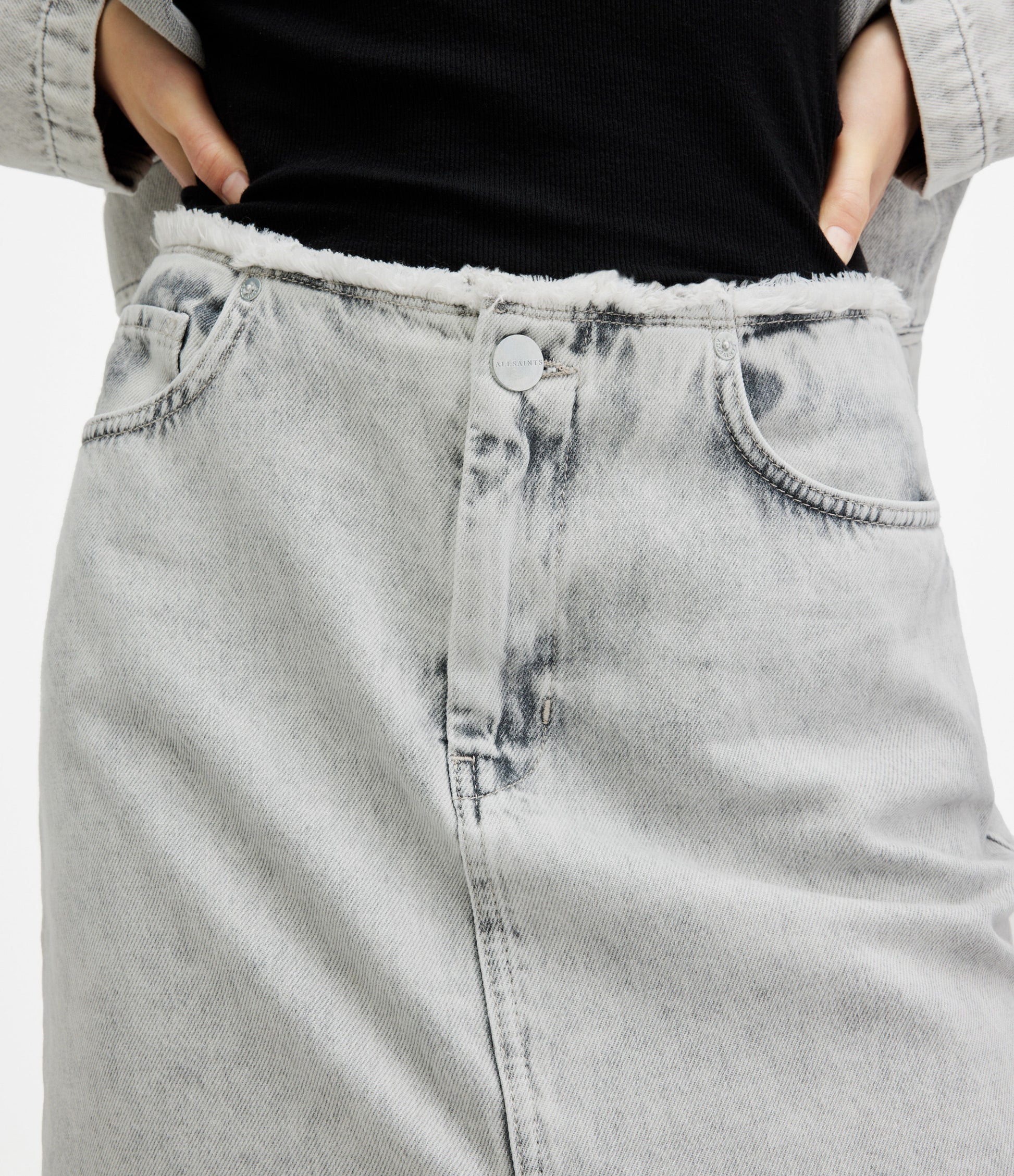 Honor Maxi Skirt - AllSaints Hong Kong