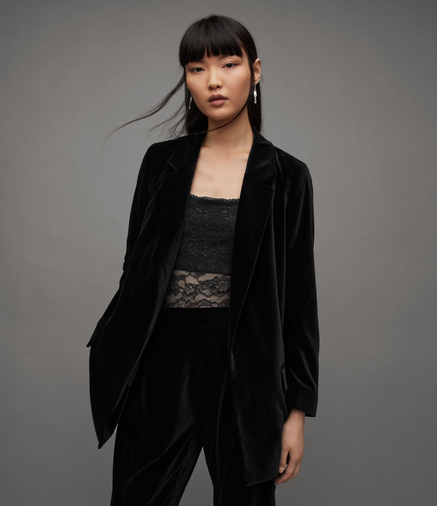Aleida Velvet Blazer