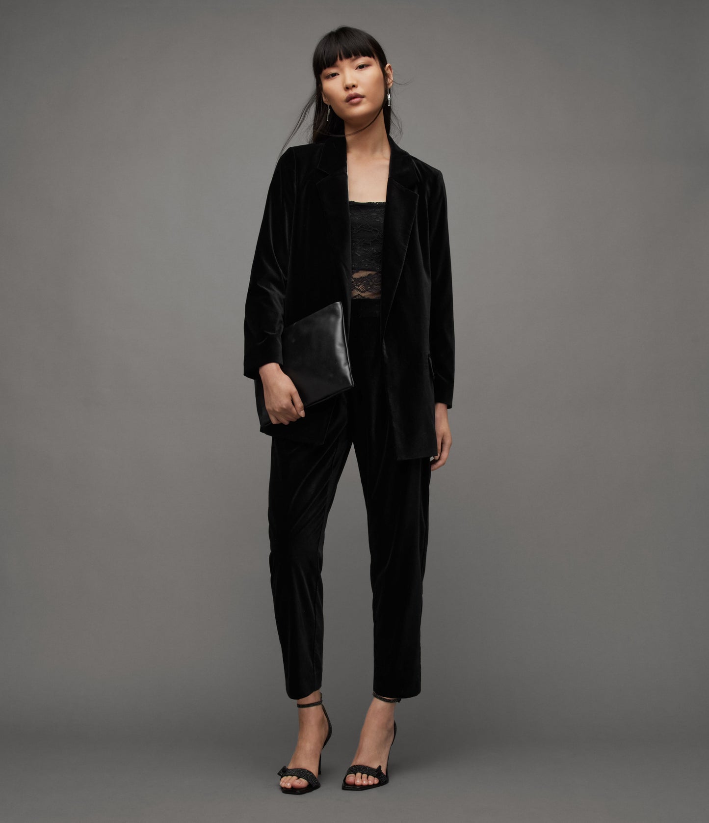 Aleida Velvet Blazer
