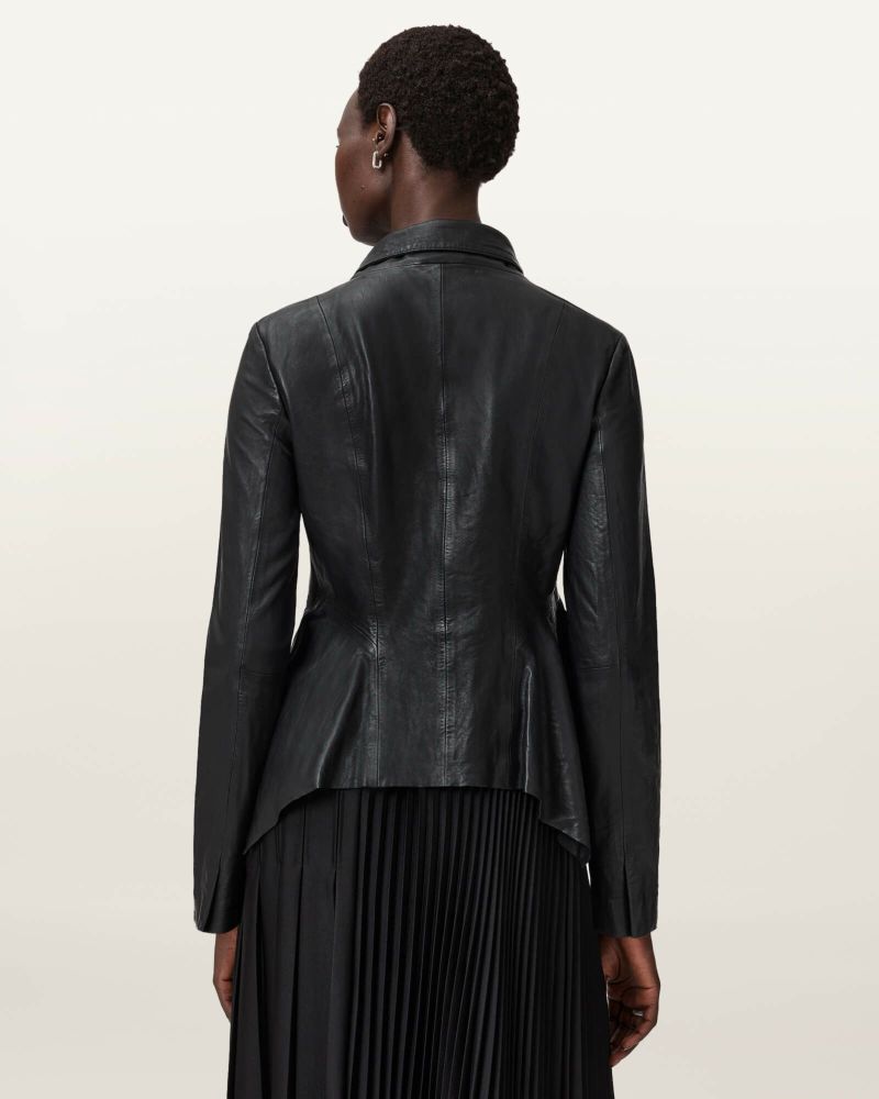 Grace Leather Biker Jacket