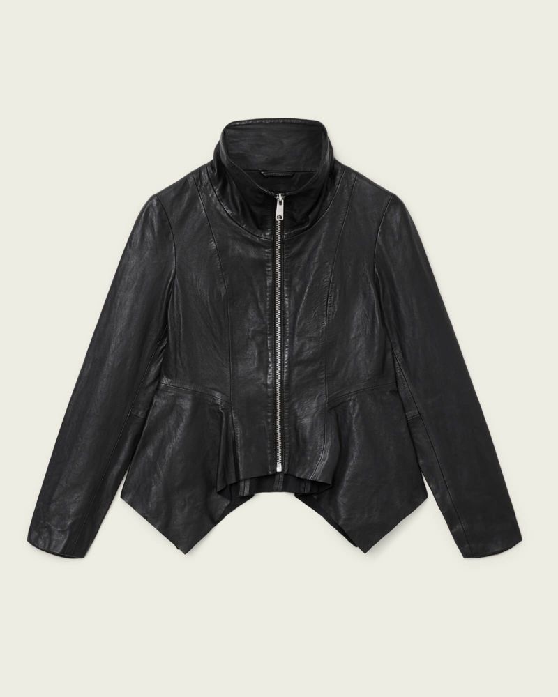 Grace Leather Biker Jacket