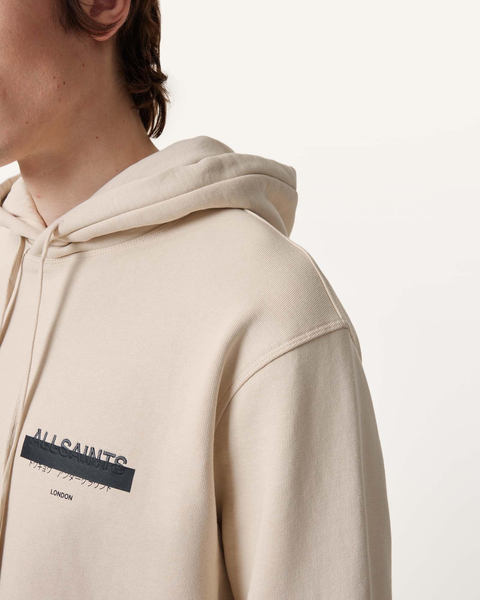 CREAM TAUPE Color Redact Oth Hoody from AllSaints