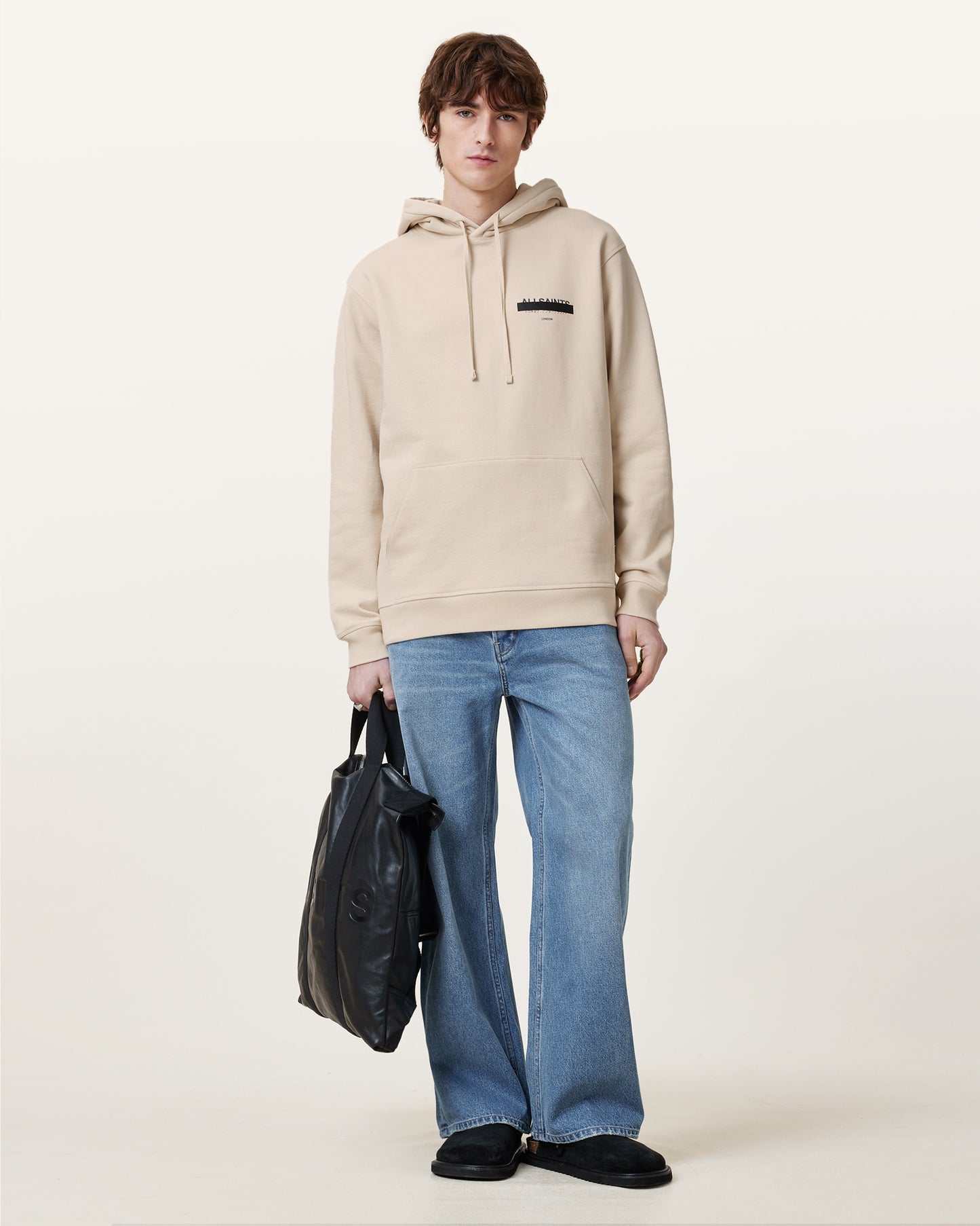 CREAM TAUPE Color Redact Oth Hoody from AllSaints