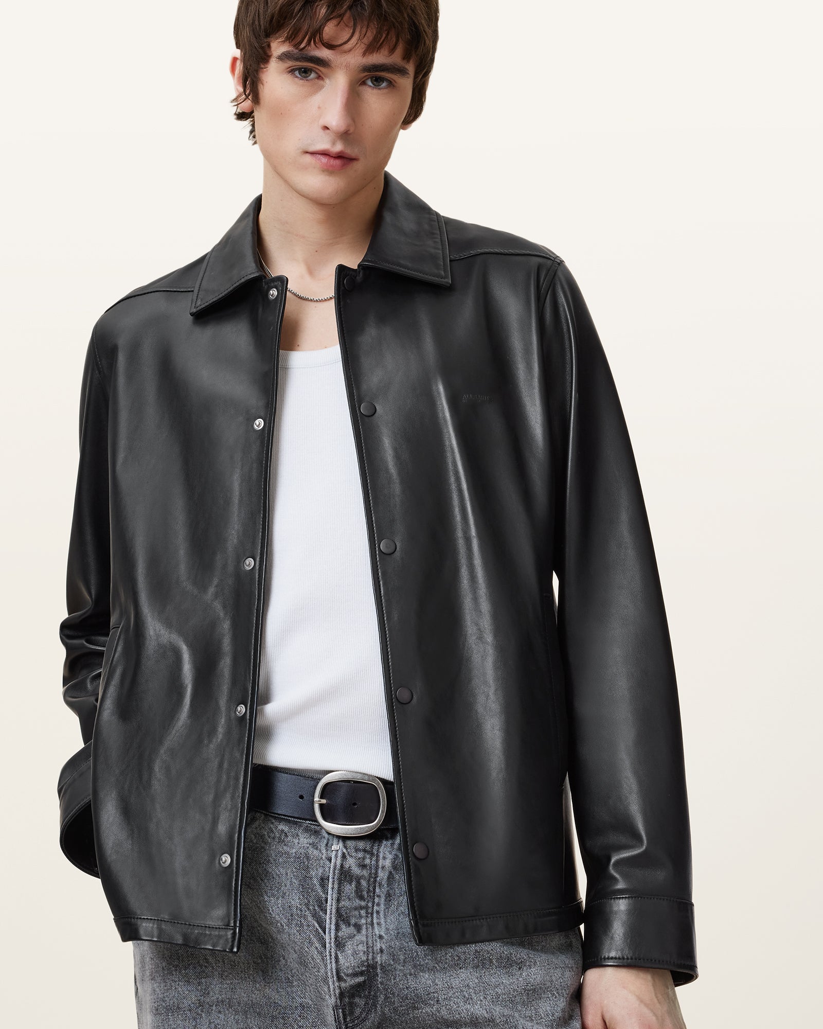 Black Color Arlington Jacket from AllSaints