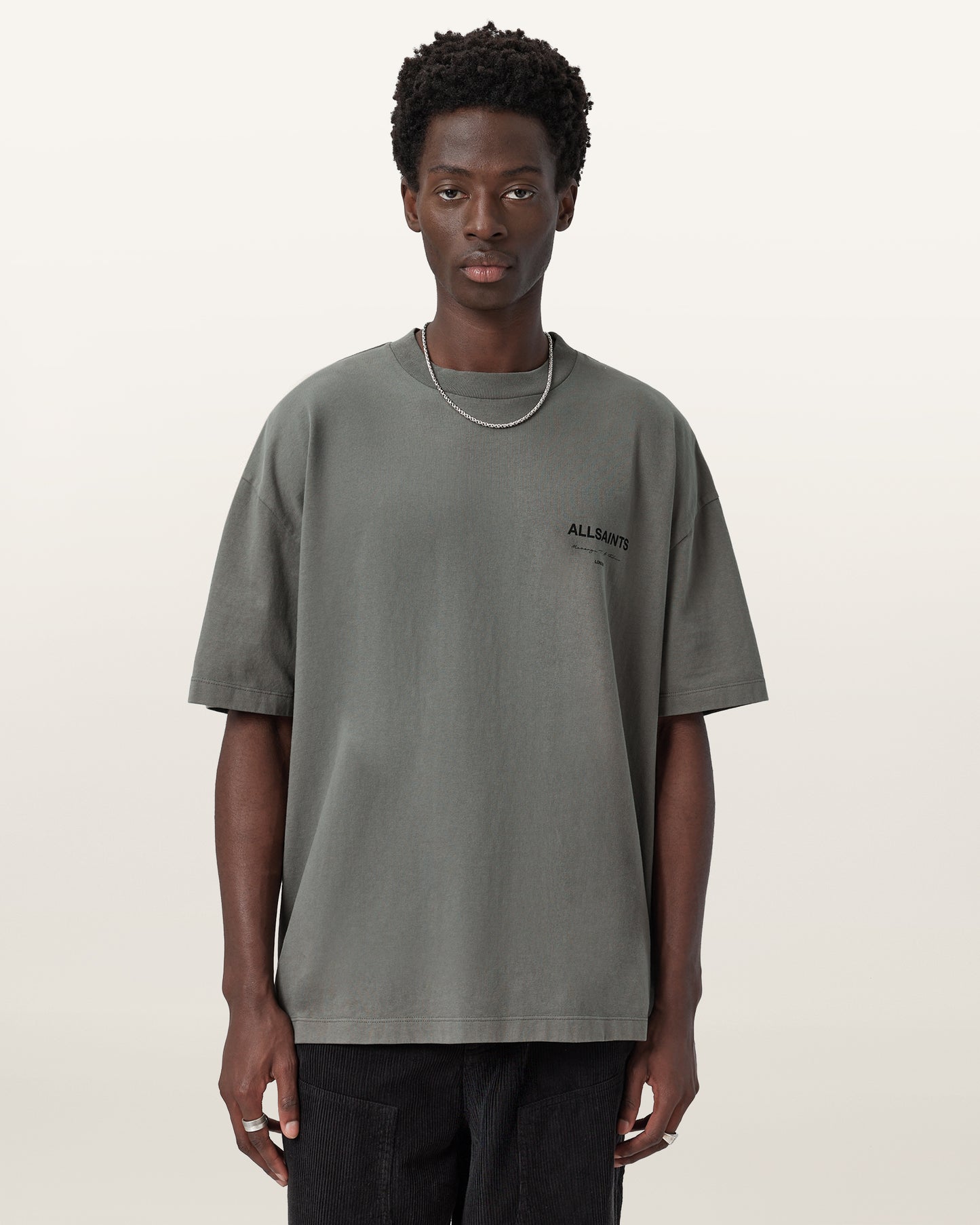 GASTOR GREEN Color Future SS Crew from AllSaints