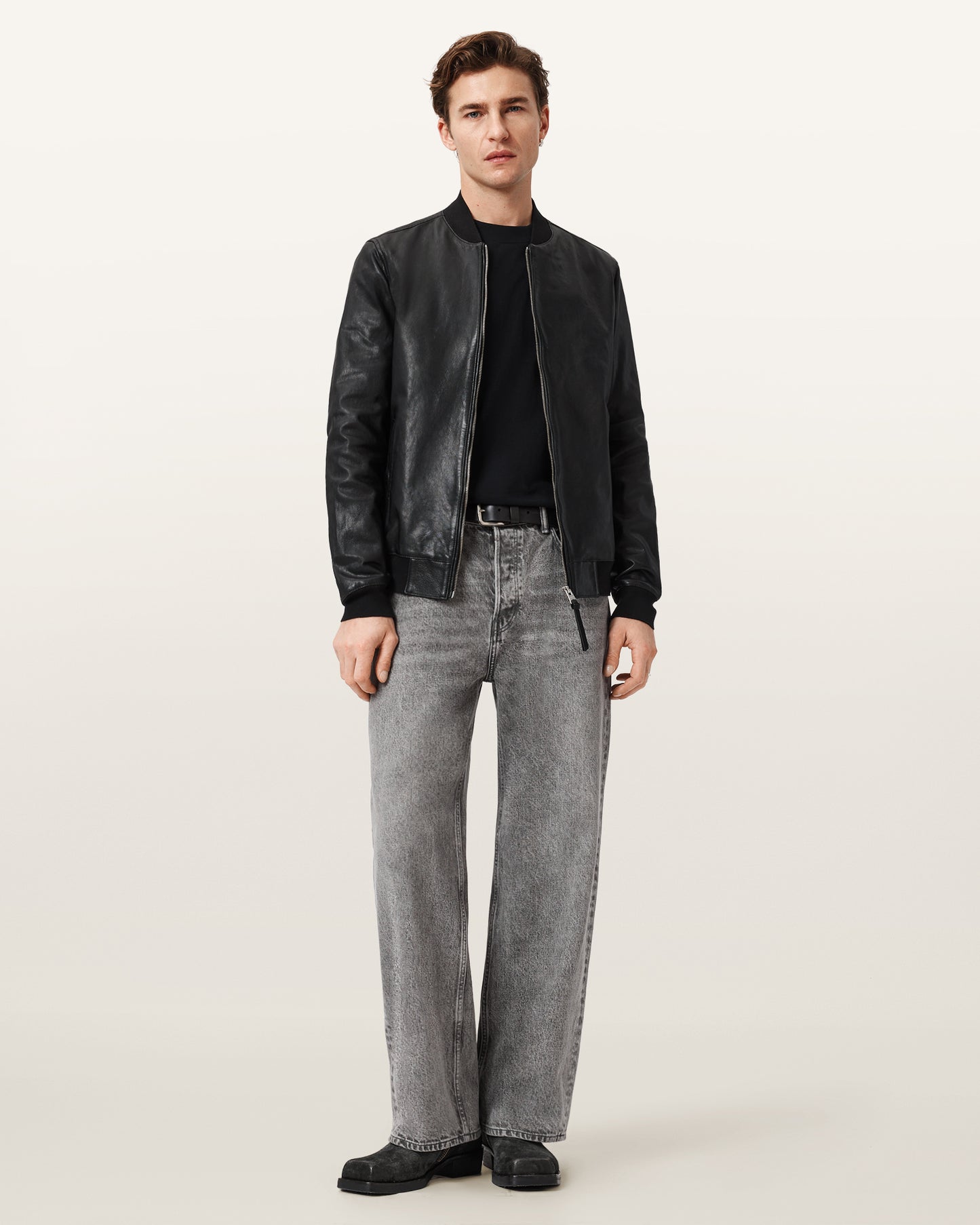 Morten Bomber Leather Jacket