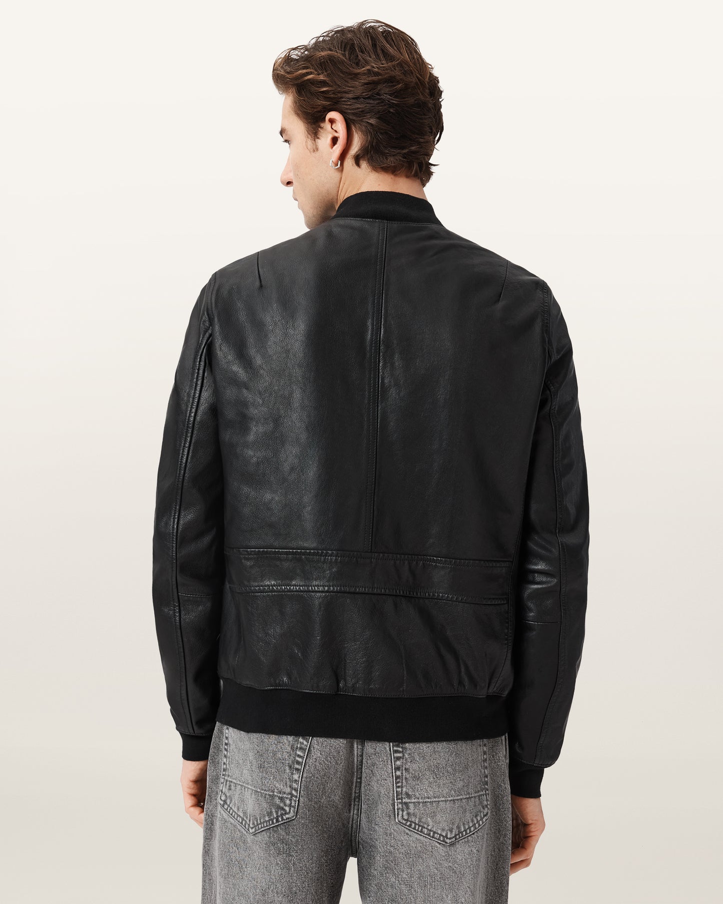 Morten Bomber Leather Jacket
