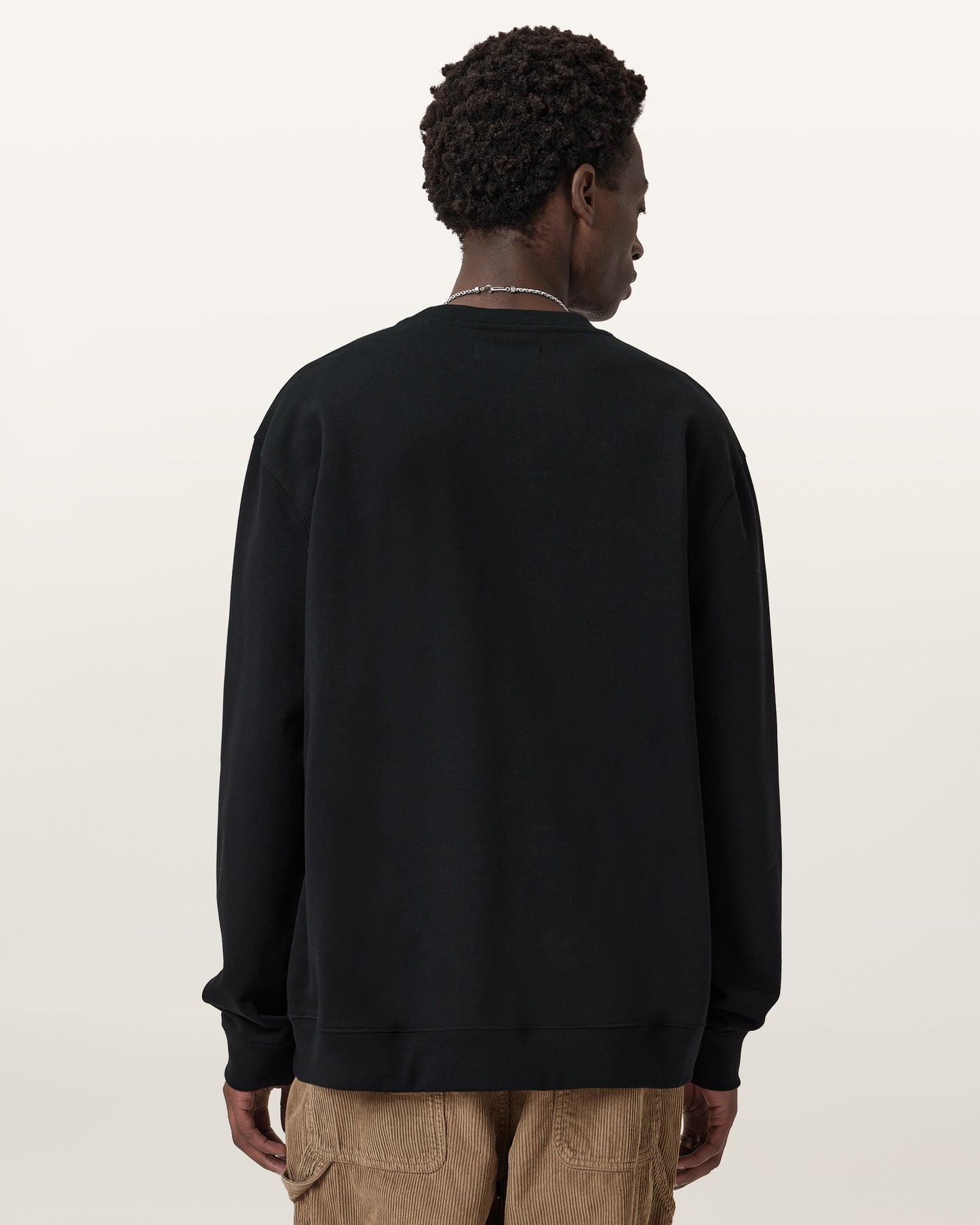 Waved Crew Sweatshirt