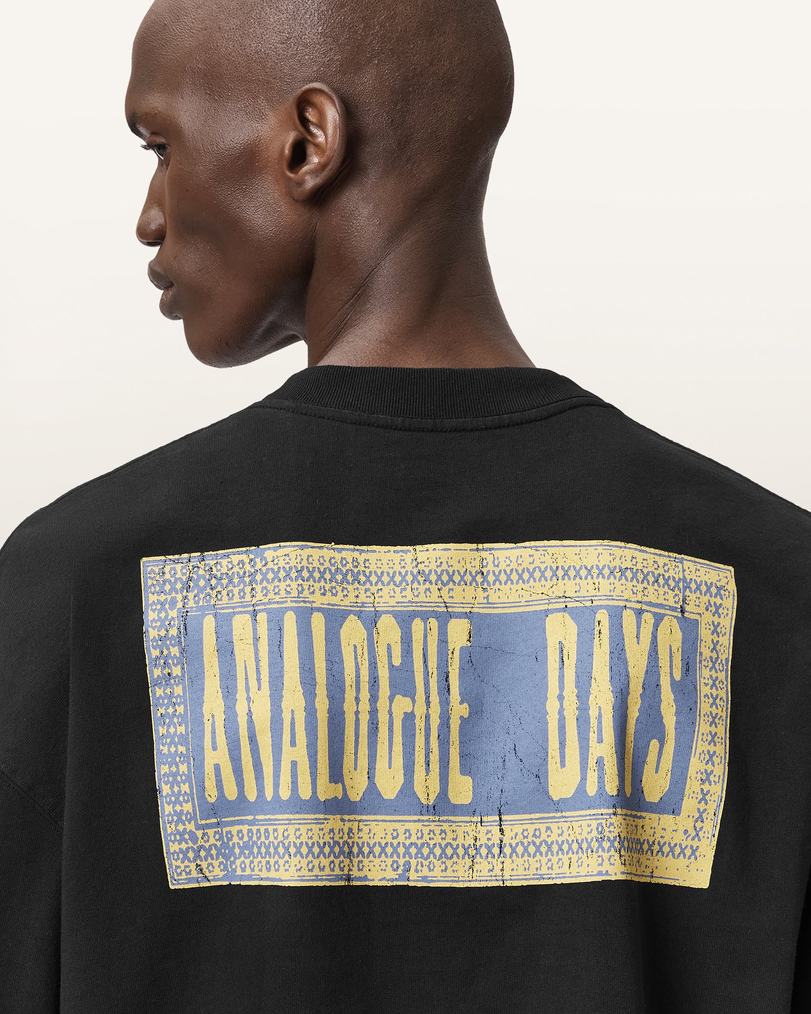 Washed Black Color Ayedee SS Crew from AllSaints