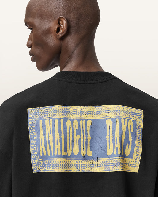 Washed Black Color Ayedee SS Crew from AllSaints