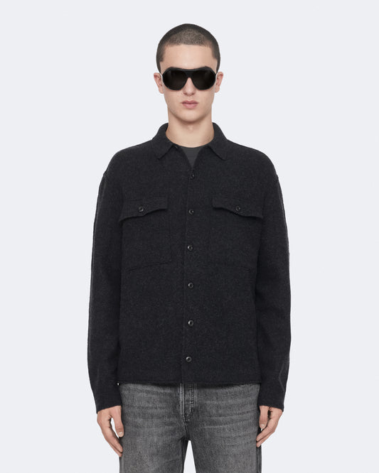 Charcoal Grey Color Lovi Cardigan from AllSaints