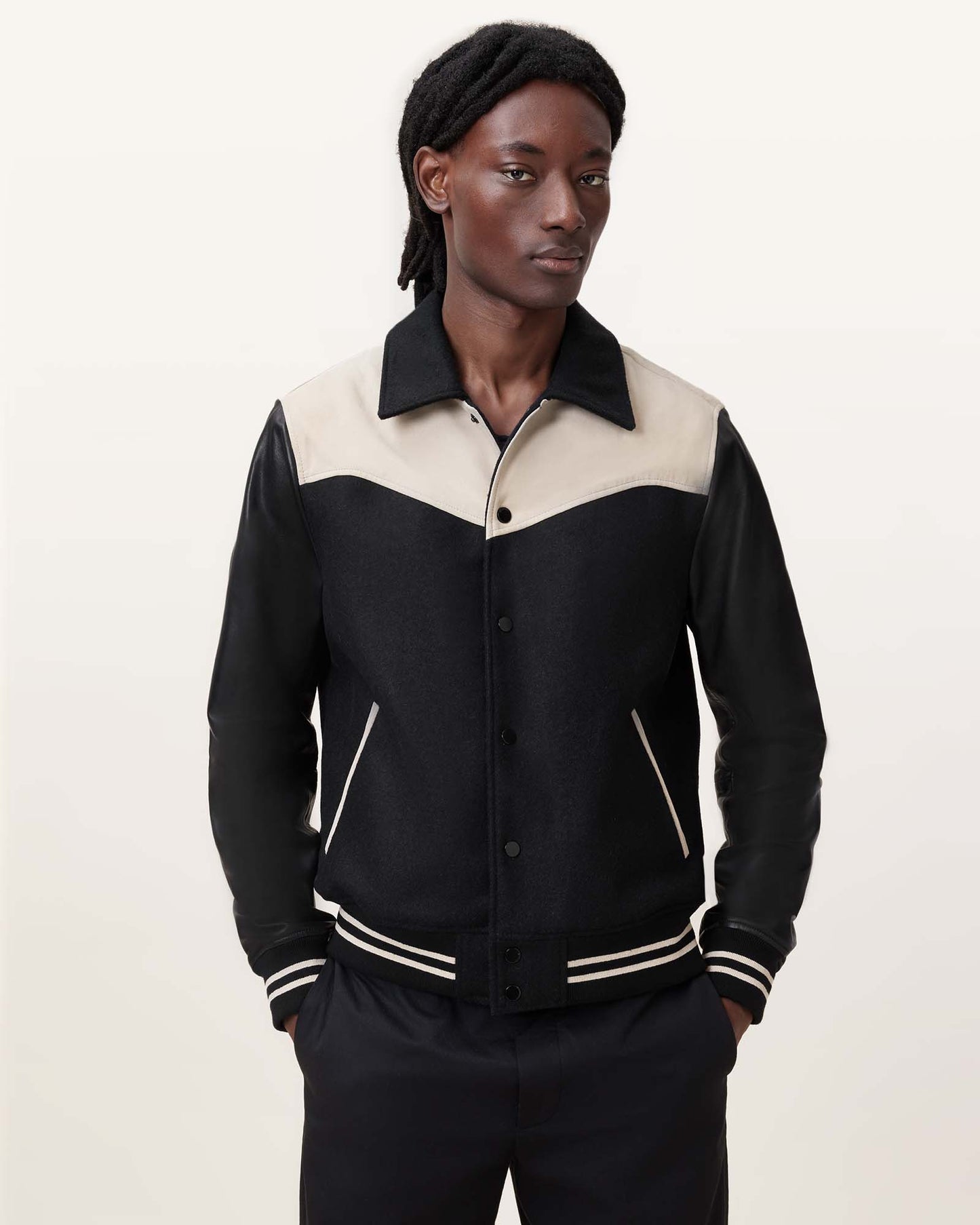 Endleton Bomber Leather Jacket