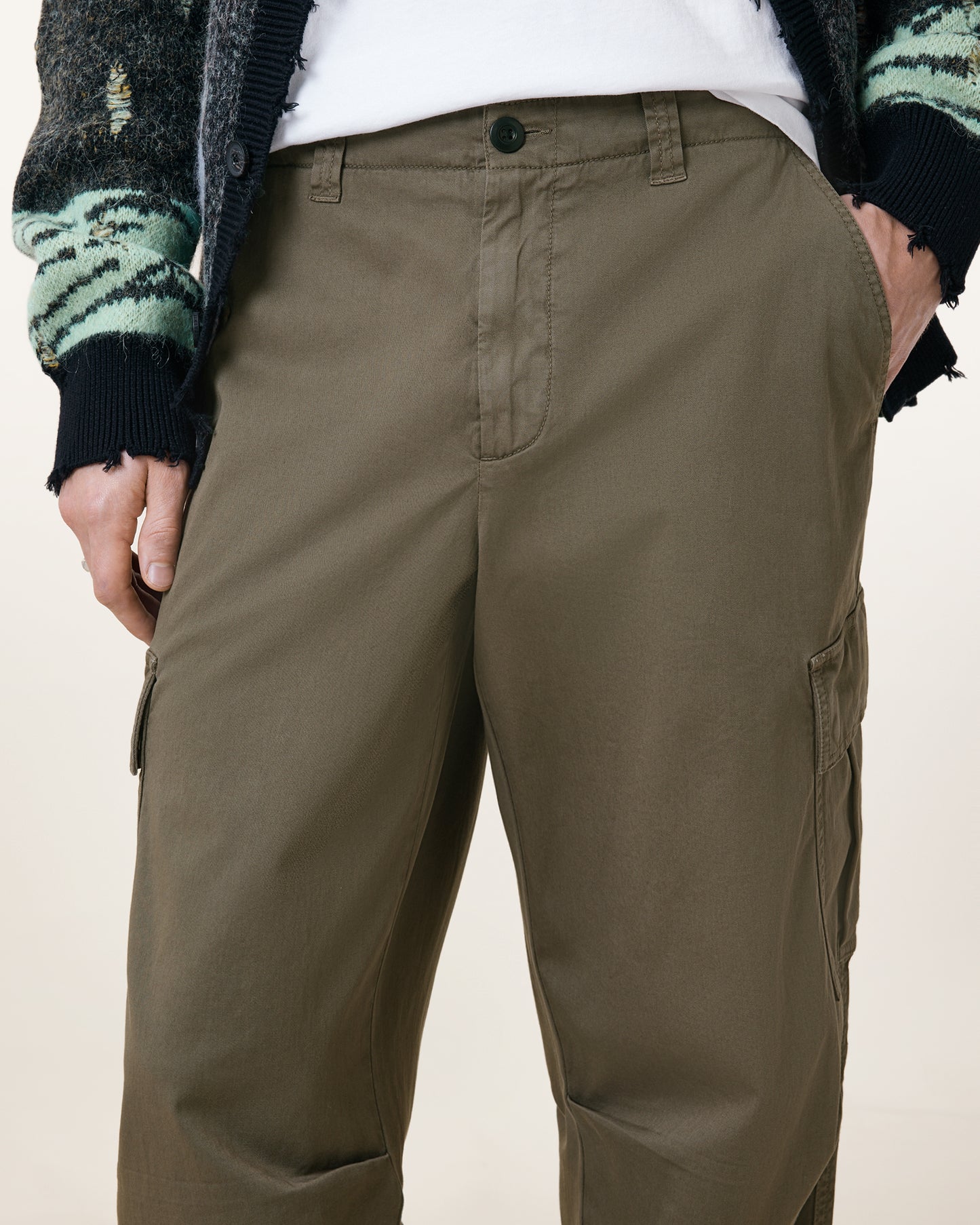 CARGO GREEN Color Flynn Trouser from AllSaints