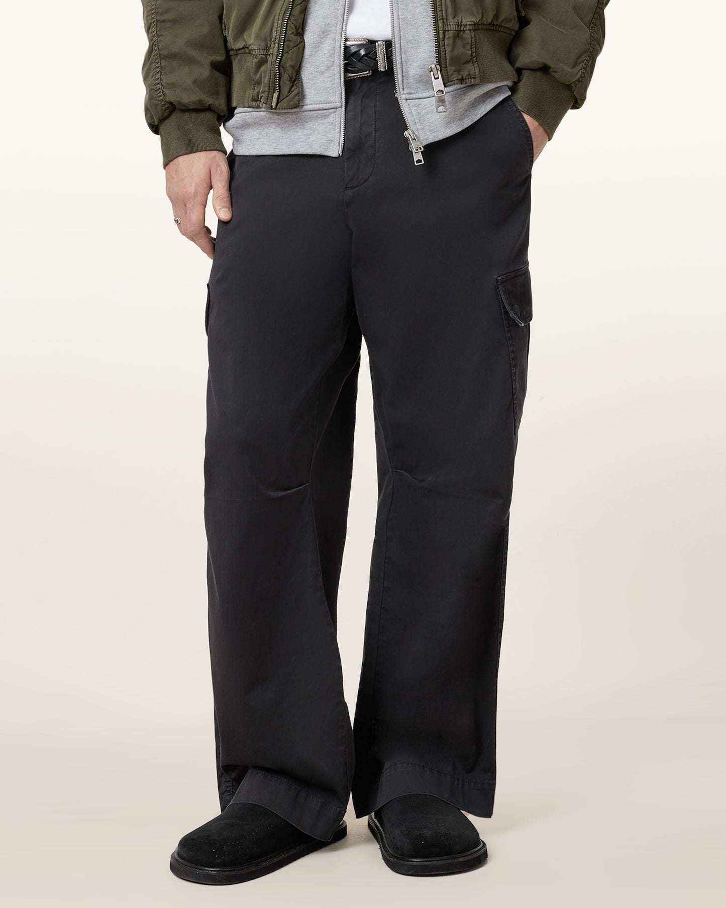 KOTO BLACK Color Flynn Trouser from AllSaints