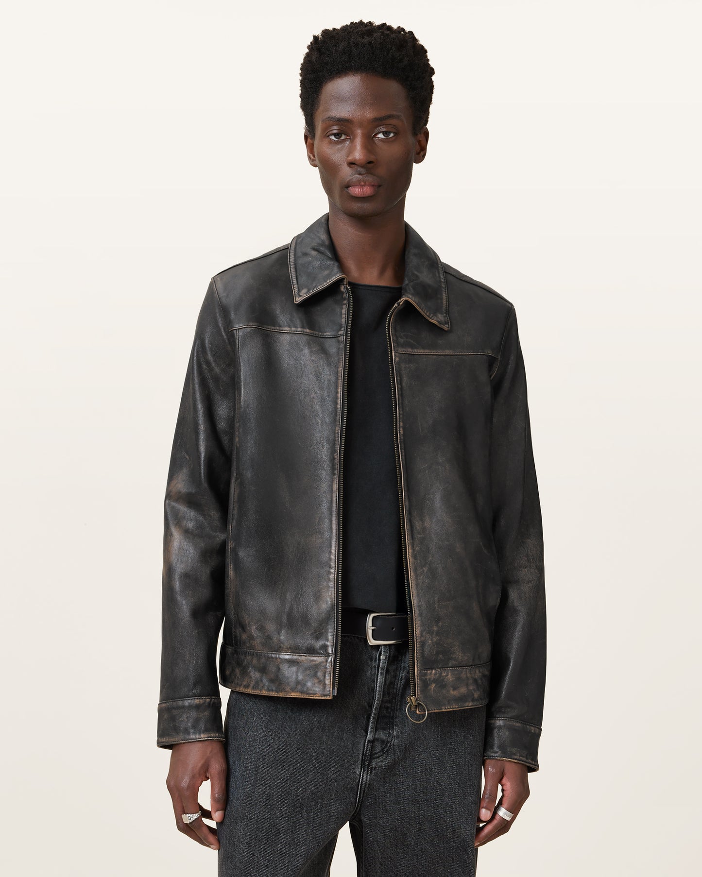 Alkan Leather Jacket