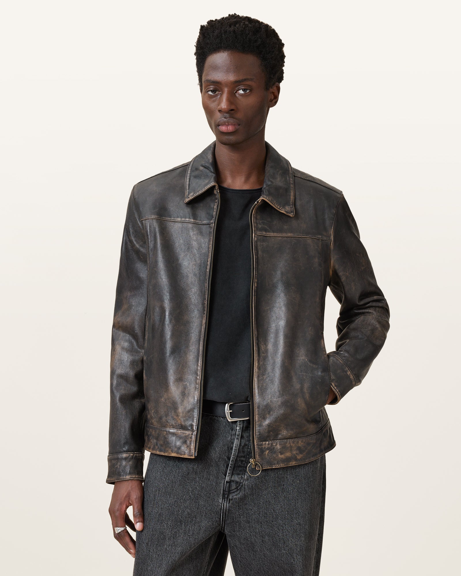 Alkan Leather Jacket
