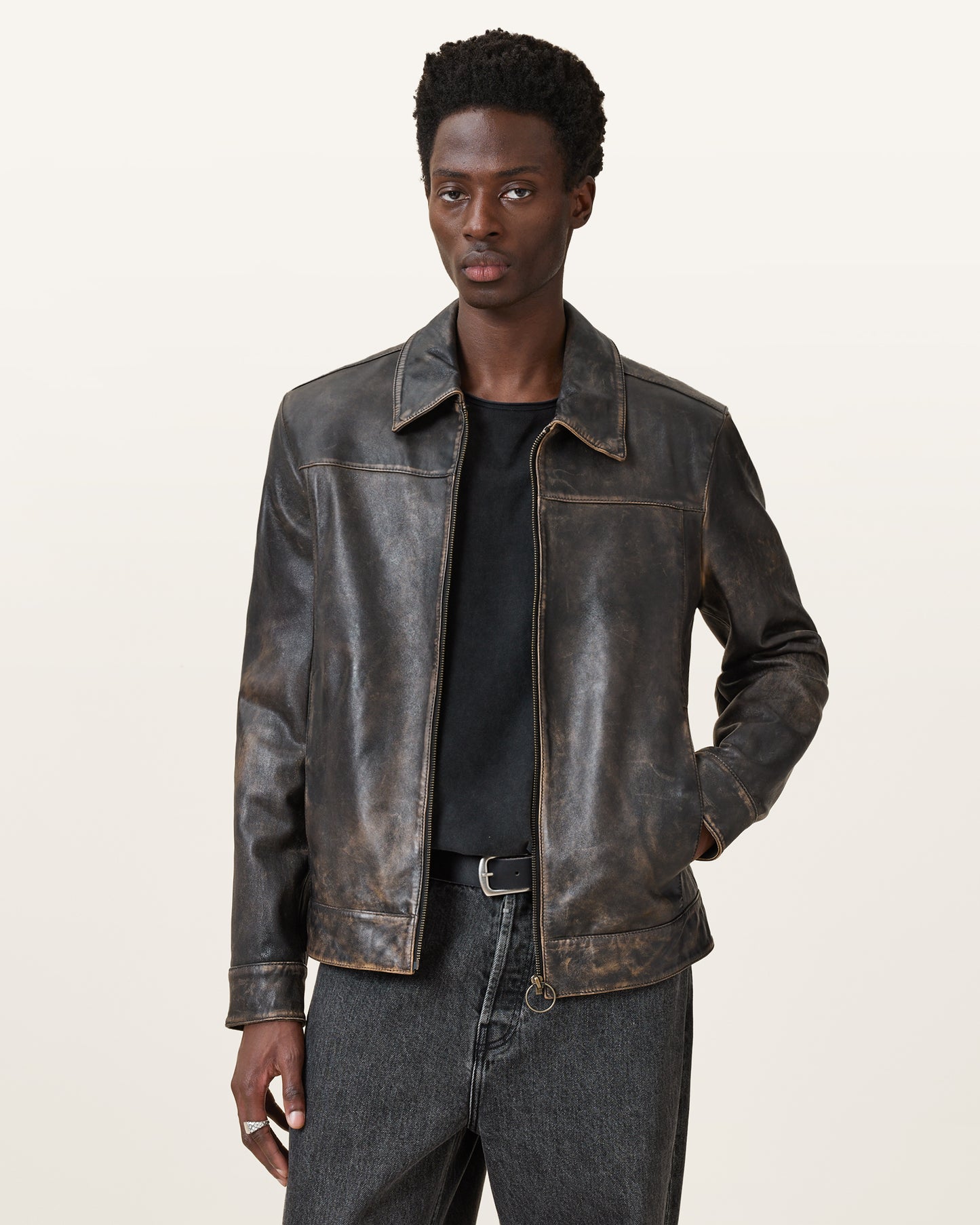Alkan Leather Jacket