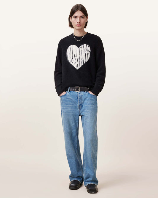 Black Color Bubble Saints Crew from AllSaints