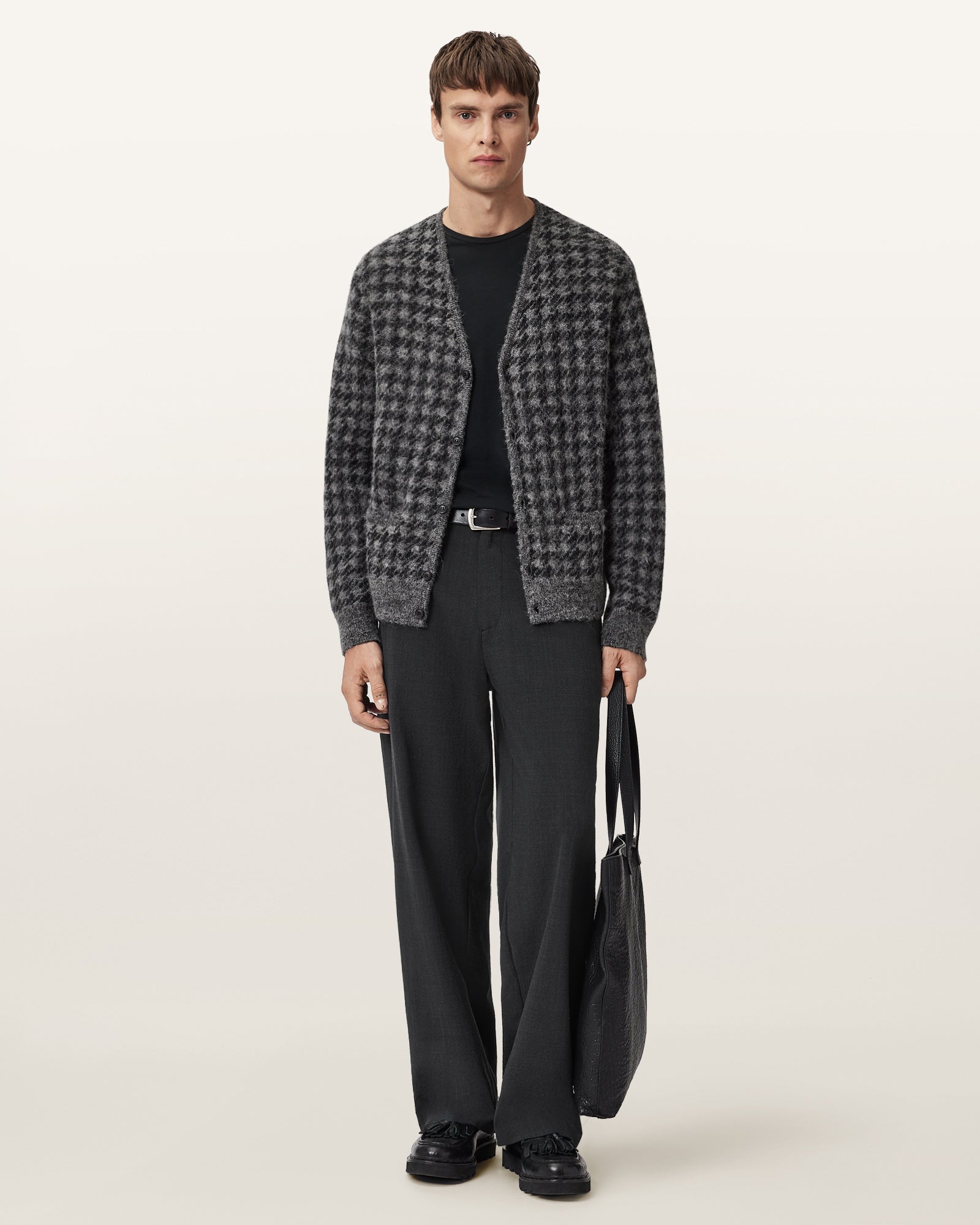 Charcoal Grey Color Toki Trouser from AllSaints