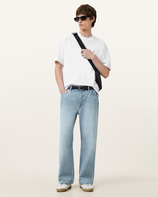 Optic White Color Harding SS Crew from AllSaints