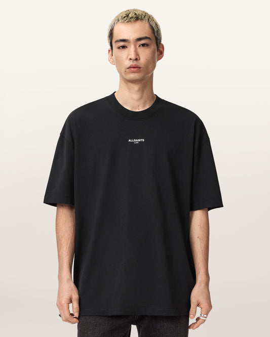 Washed Black Color Mikro SS Crew from AllSaints