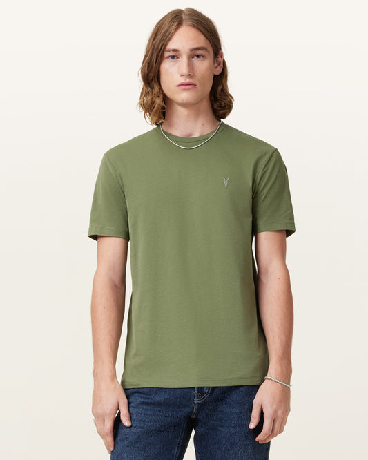 EDEN GREEN Color Brace SS Crew from AllSaints