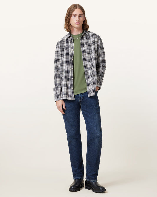 EDEN GREEN Color Brace SS Crew from AllSaints