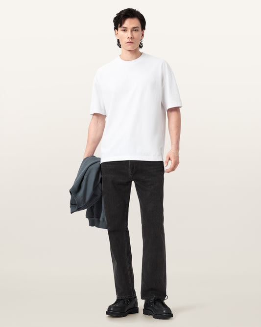 Optic White Color Xander SS Crew from AllSaints