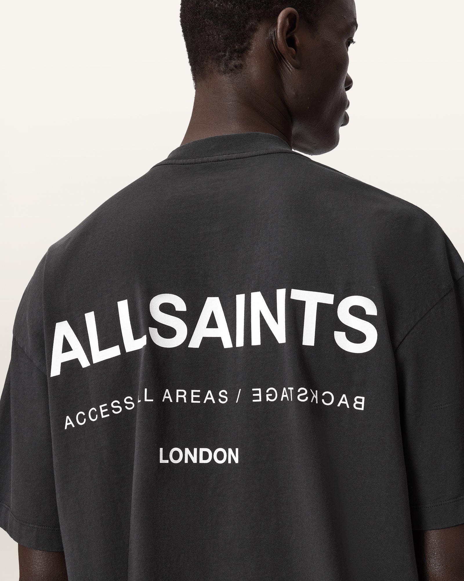CARTER GREY Color Backstage SS Crew Tee from AllSaints