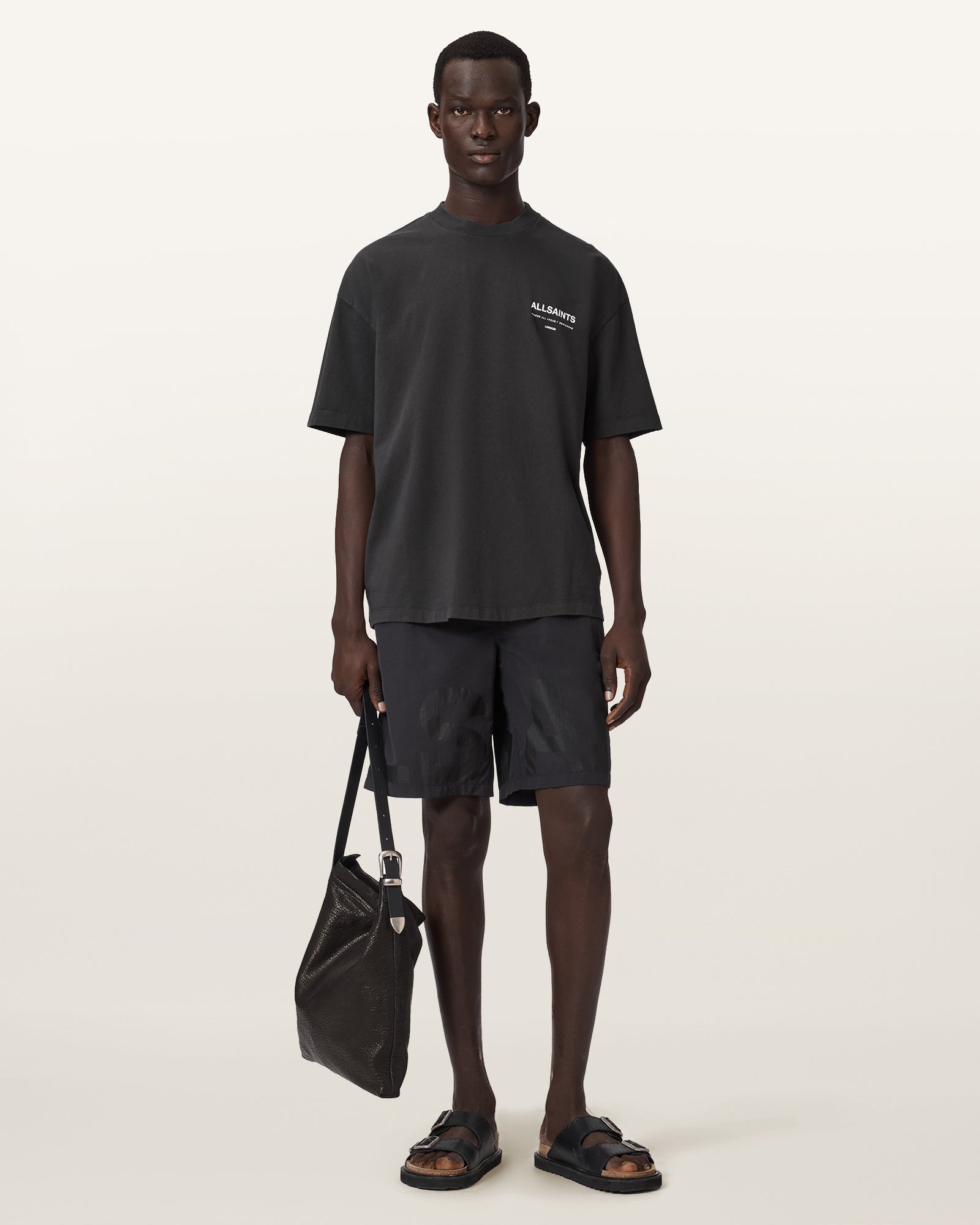 CARTER GREY Color Backstage SS Crew Tee from AllSaints