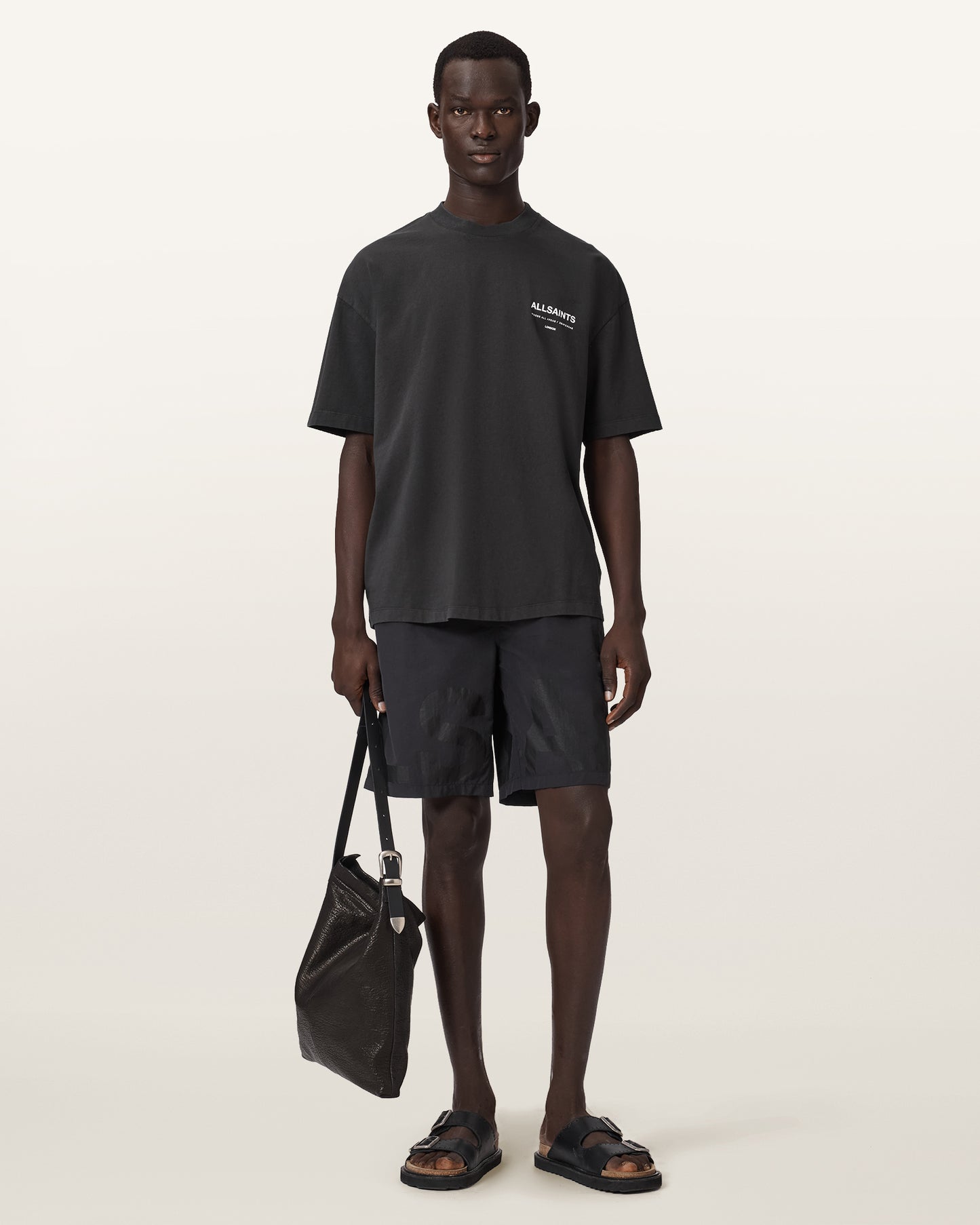 CARTER GREY Color Backstage SS Crew Tee from AllSaints