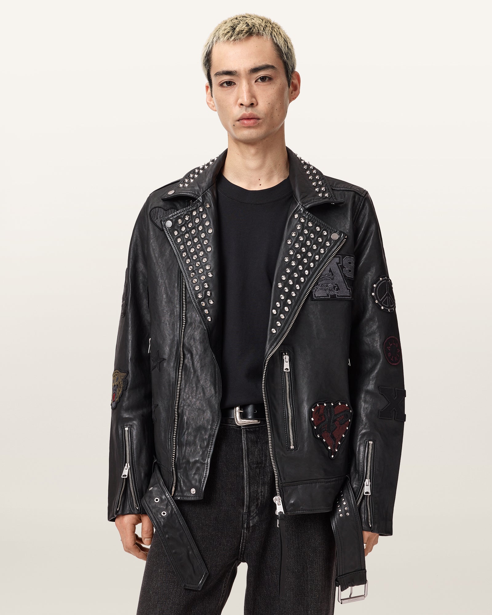 Cole Leather Biker Jacket