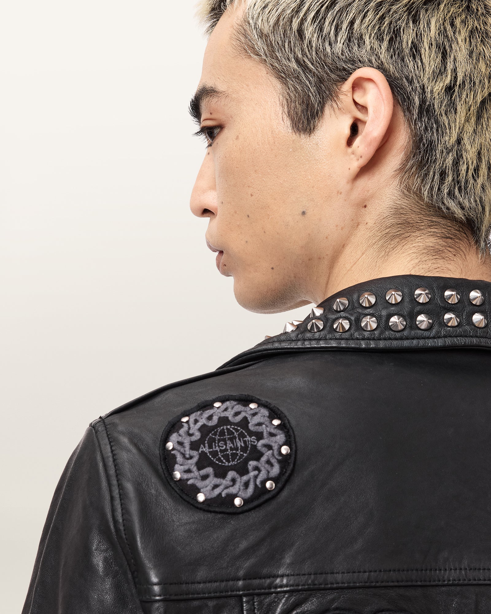 Cole Leather Biker Jacket