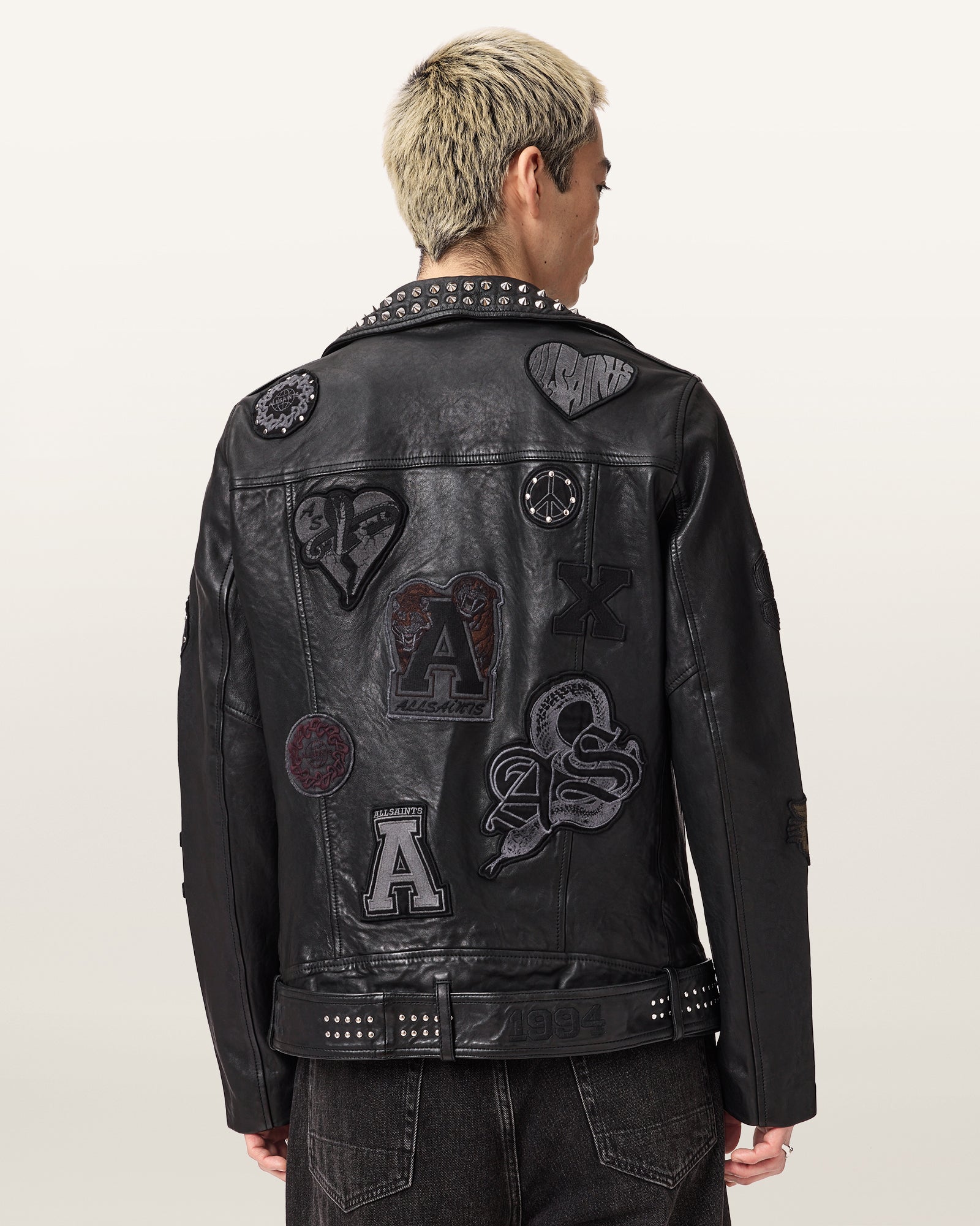 Cole Leather Biker Jacket