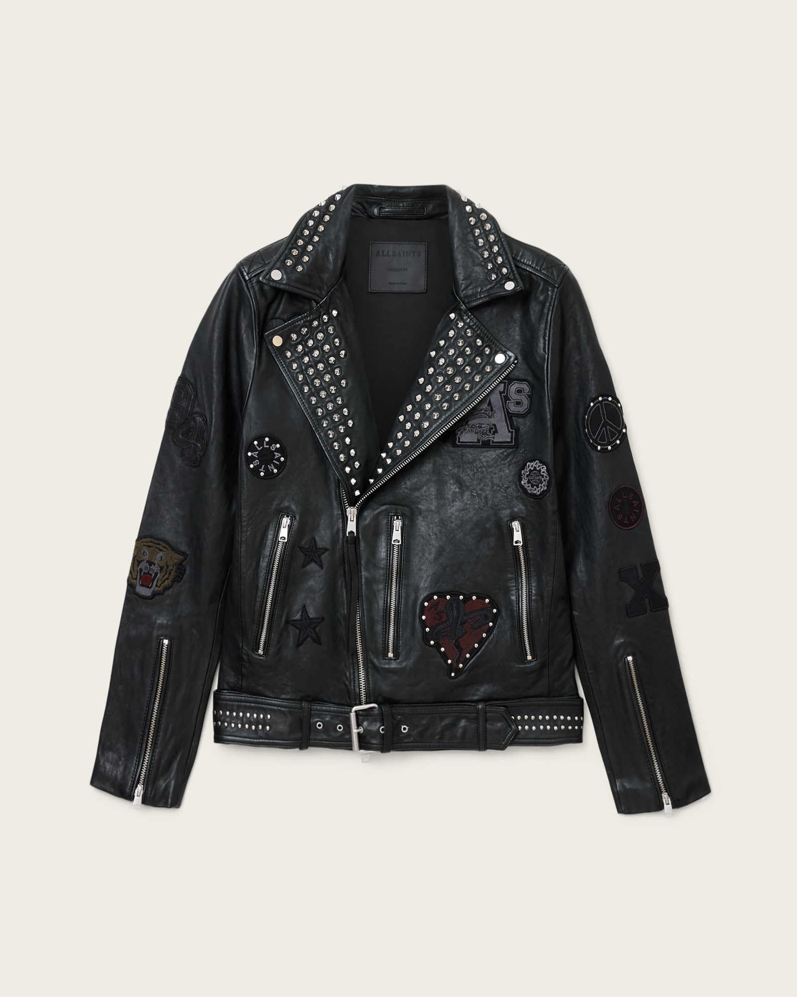 Cole Leather Biker Jacket