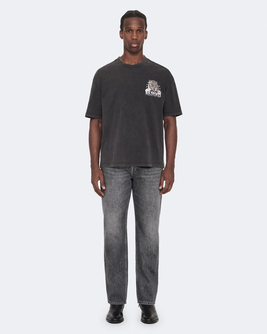 Washed Black Color Tigress SS Crew Tee from AllSaints