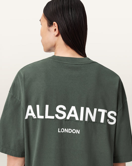 GARNET GREEN Color Halcyon SS Crew from AllSaints