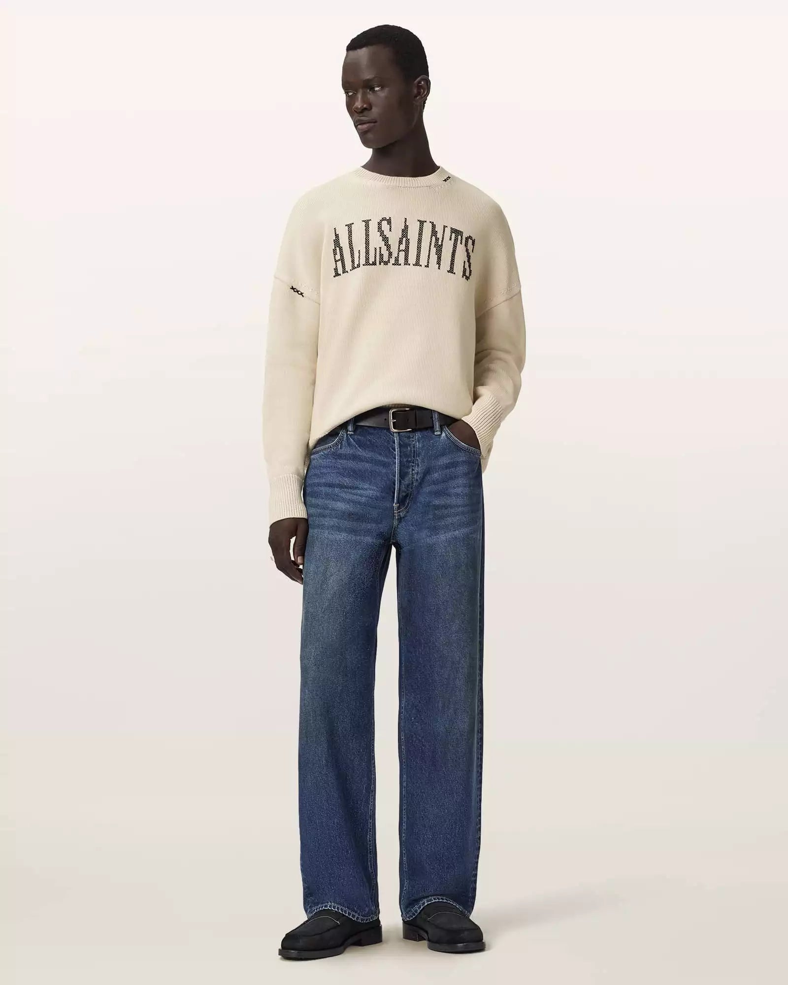 Crossed Crew Jumper