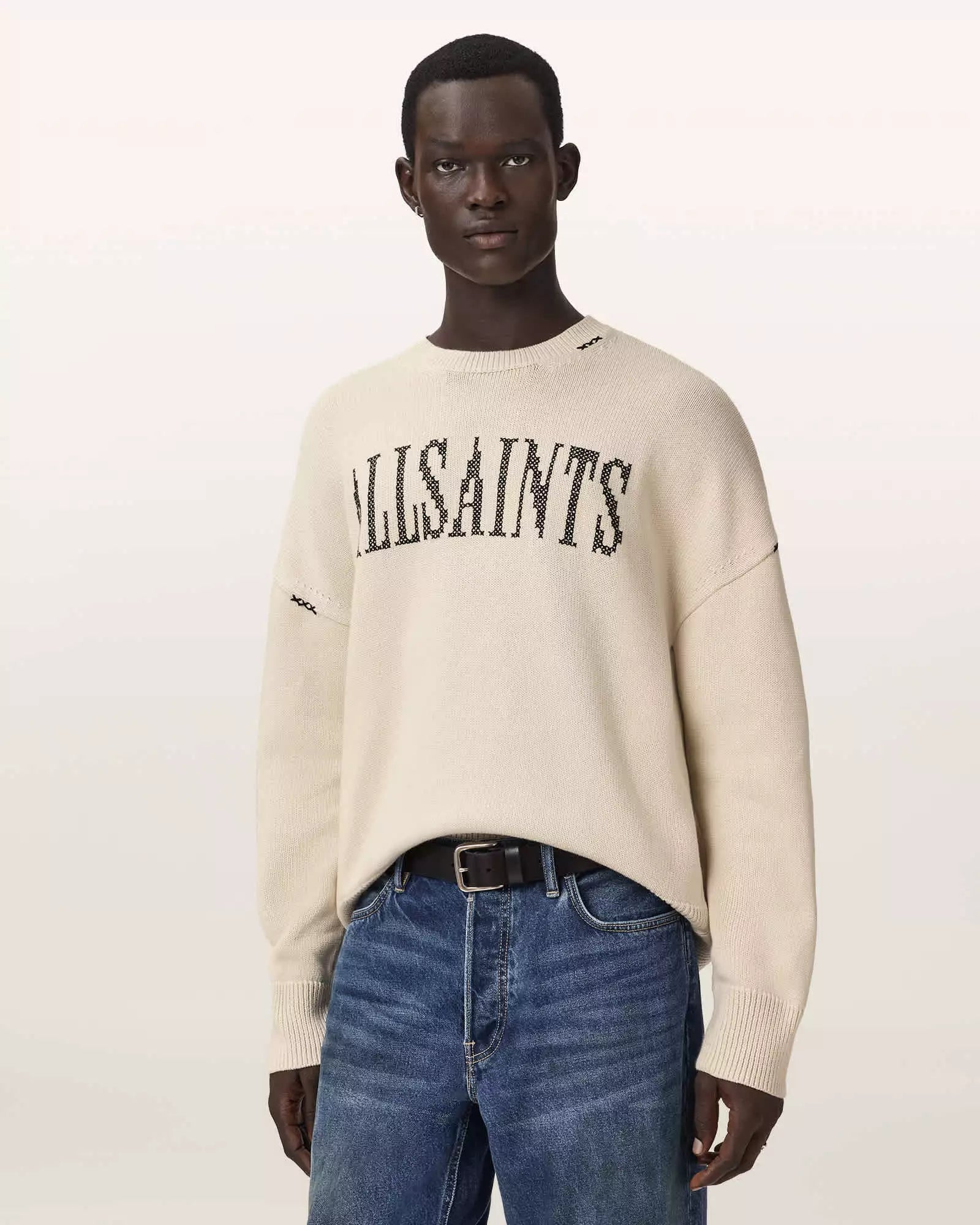 Crossed Crew Jumper