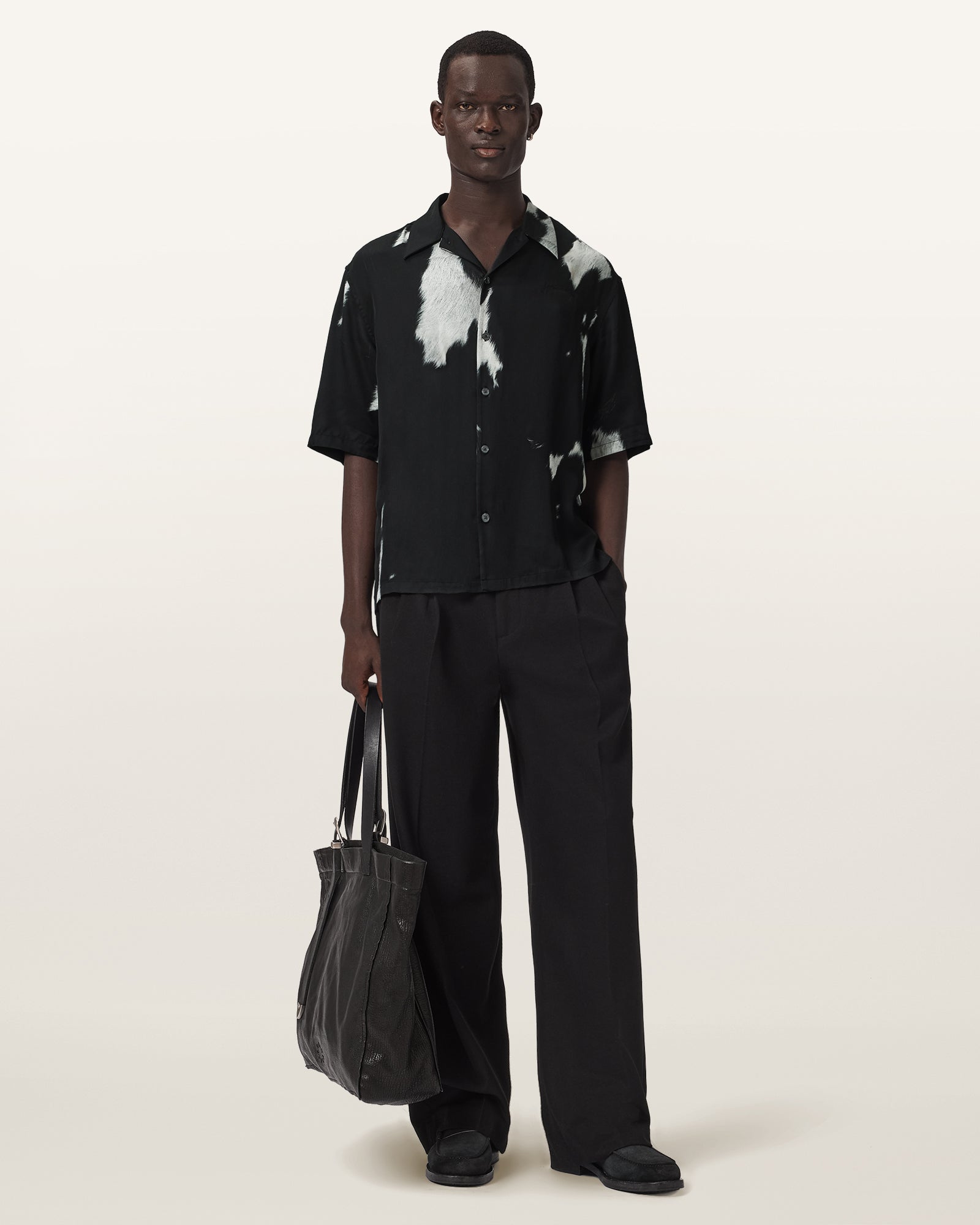 Black Color Templar SS Shirt from AllSaints