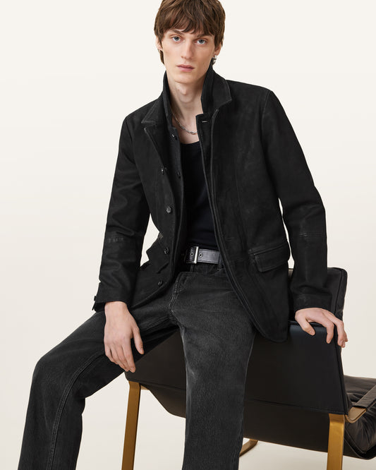 Survey Leather Blazer