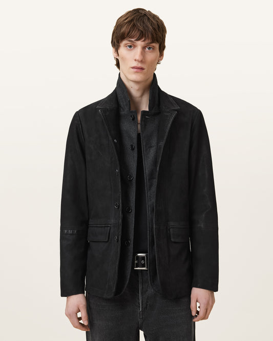 Survey Leather Blazer