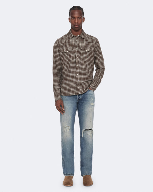 Destroy Indigo Color Slim Straight Jean from AllSaints