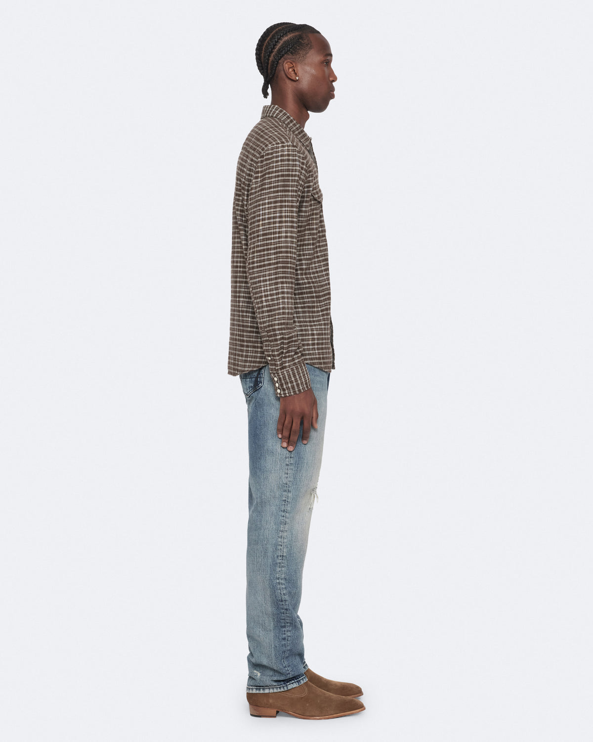 Destroy Indigo Color Slim Straight Jean from AllSaints
